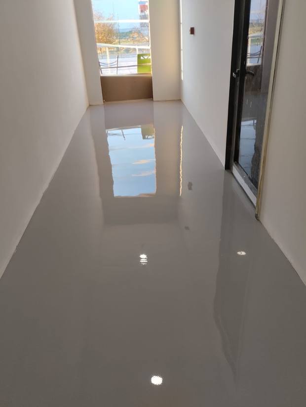Aliağa Organize Sanayi epoksi self leveling uygulaması